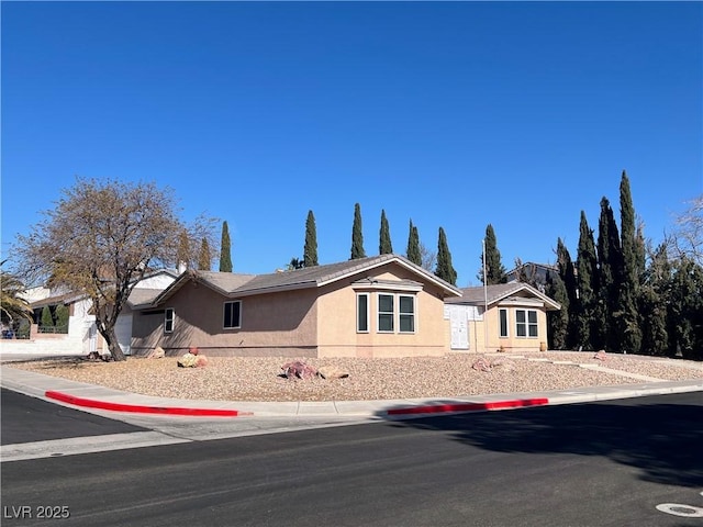 view of ranch-style home