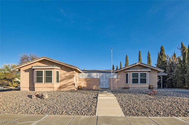 view of ranch-style house