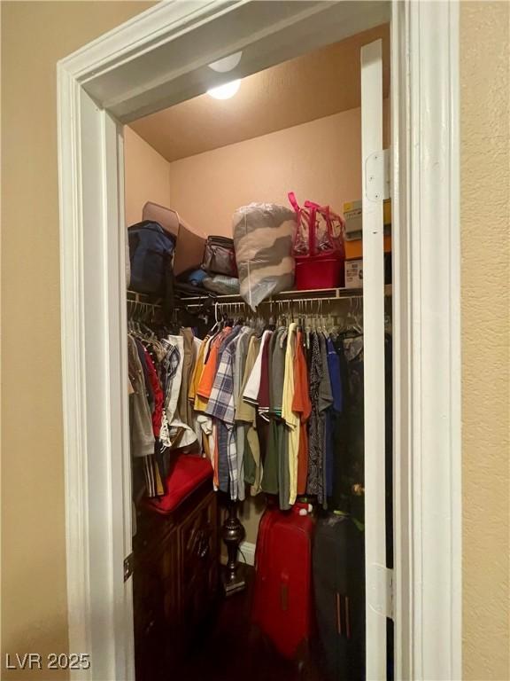 view of closet