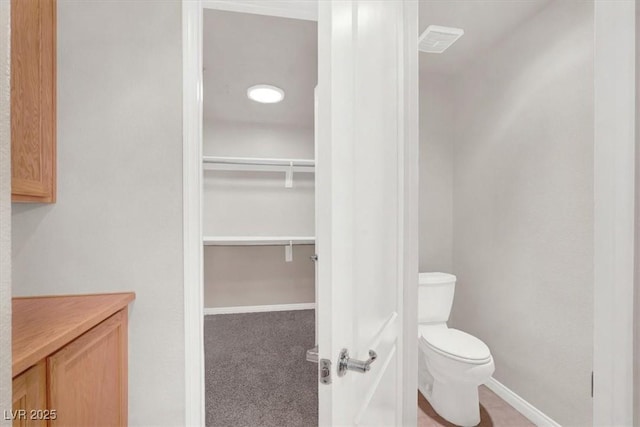 bathroom with toilet