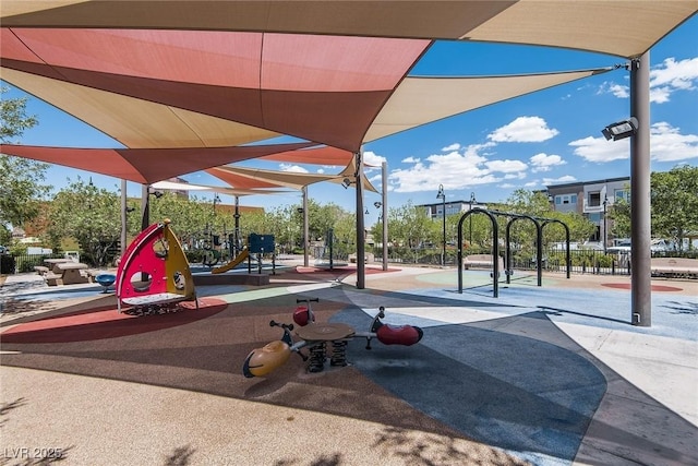 view of community playground