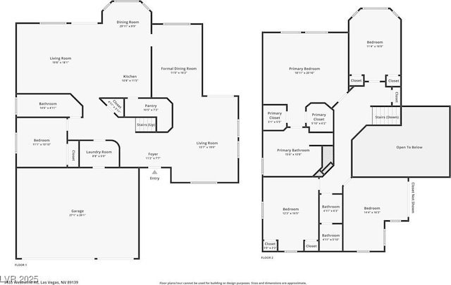 9435 Westwind Rd, Las Vegas, NV 89139 - room layout