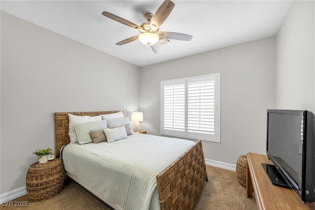 9435 Westwind Rd, Las Vegas, NV 89139 - bedroom with carpet floors, baseboards, and a ceiling fan