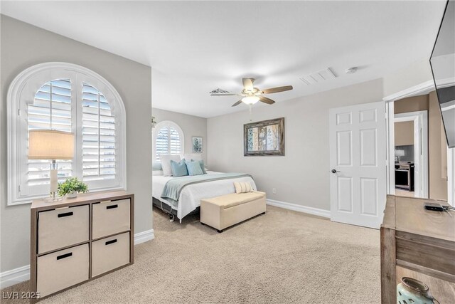 9435 Westwind Rd, Las Vegas, NV 89139 - bedroom with light carpet and baseboards