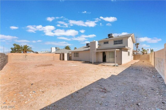 view of rear view of property