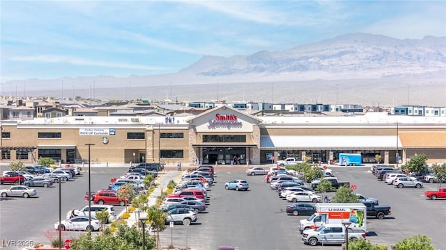 9527 Havasu Canyon Ave, Las Vegas, NV 89166 - view of commercial location with a mountain view and uncovered parking