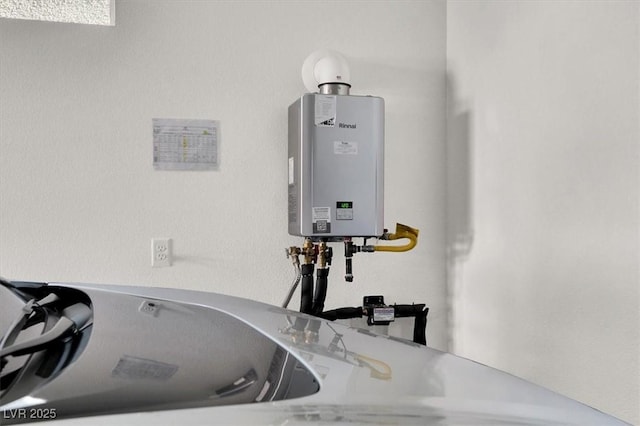 details with tankless water heater