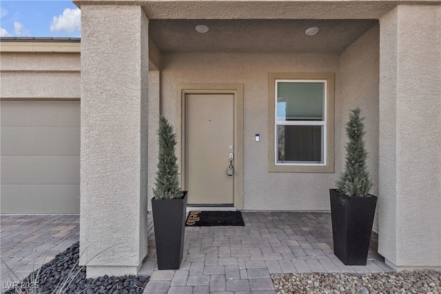 4267 E Highvale Ct, Pahrump, NV 89061 - property entrance with stucco siding