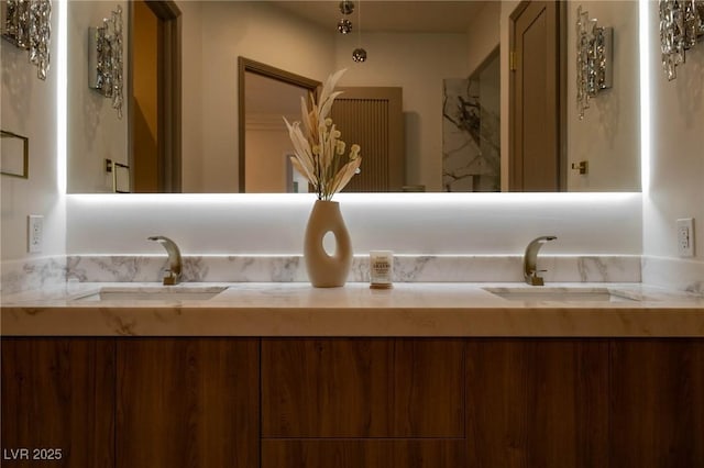 74 Innisbrook Ave, Las Vegas, NV 89113 - full bath featuring a sink and double vanity