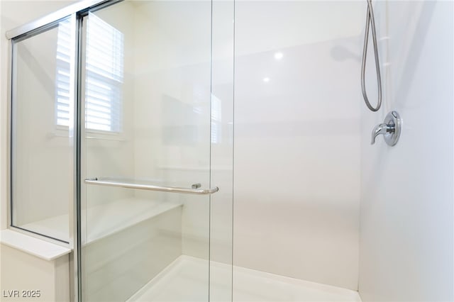 full bath with a stall shower