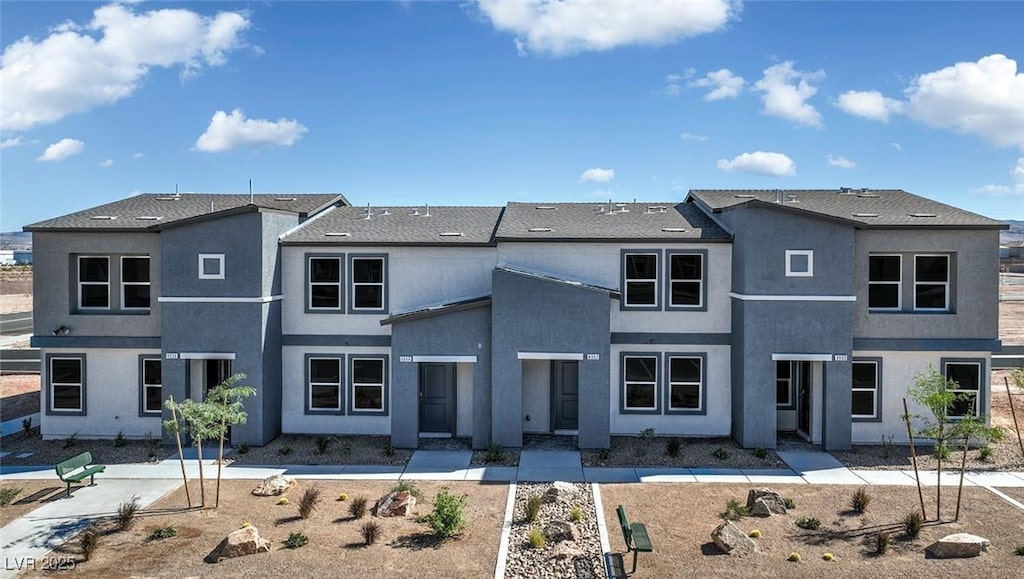 view of rear view of property