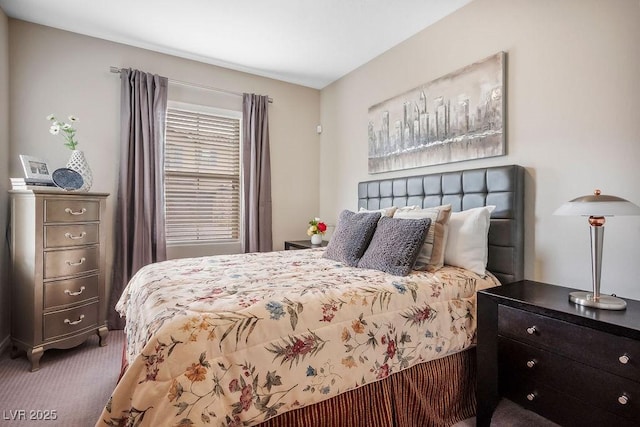 bedroom with carpet flooring