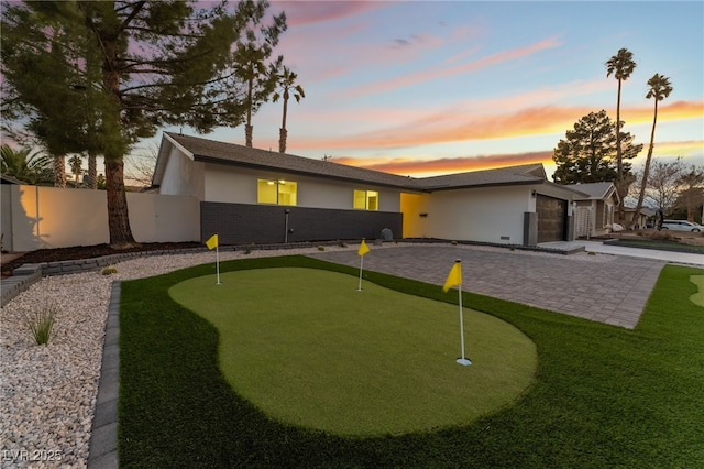 exterior space featuring a patio