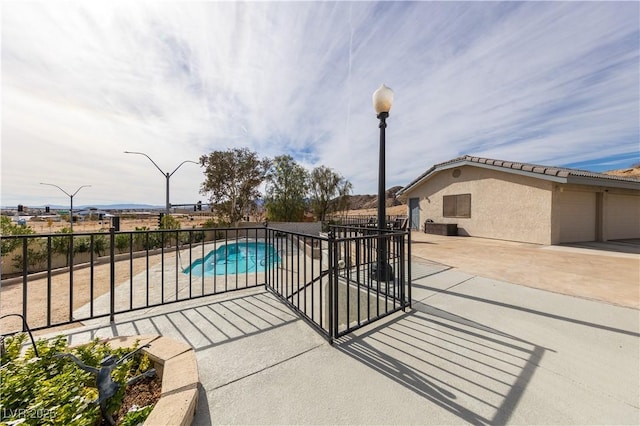 exterior space with a patio area