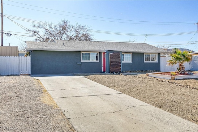 view of ranch-style house