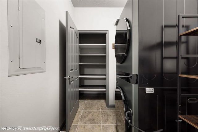 pantry featuring electric panel