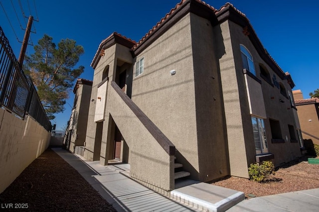 view of side of home