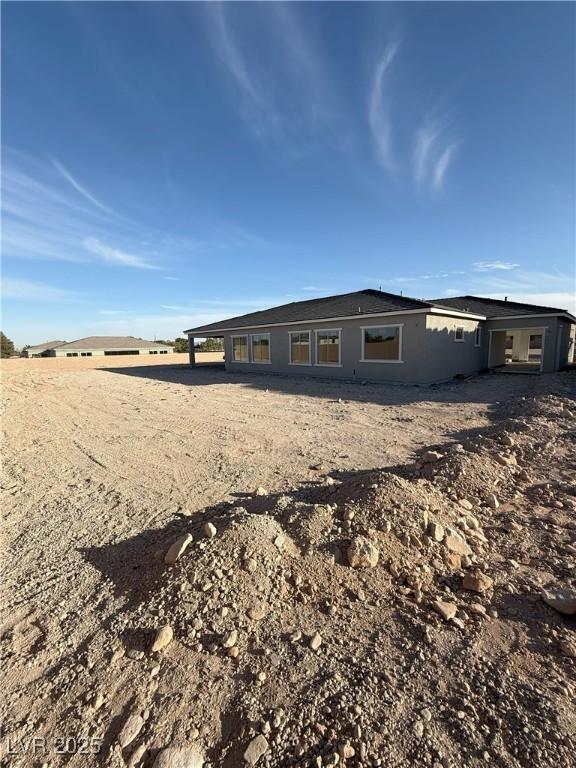 view of rear view of house