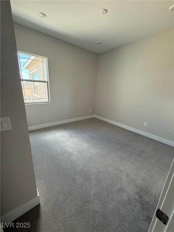4630 Blushing Dawn Ave, Las Vegas, NV 89118 - carpeted empty room featuring baseboards and recessed lighting