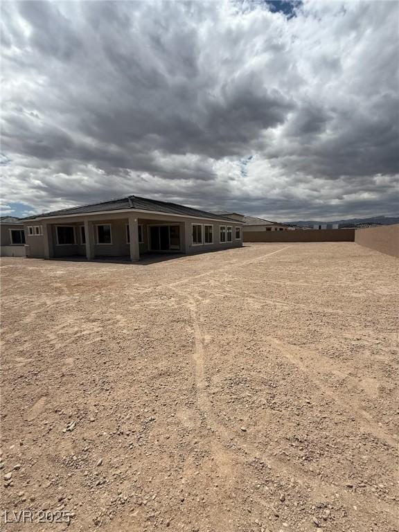 4630 Blushing Dawn Ave, Las Vegas, NV 89118 - view of rear view of property