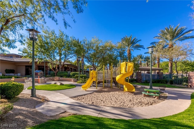 view of playground