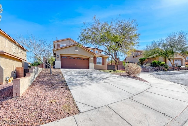 ranch-style home with a garage