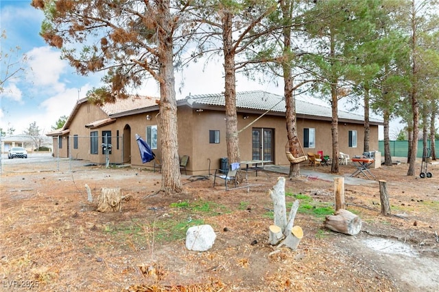 view of rear view of house