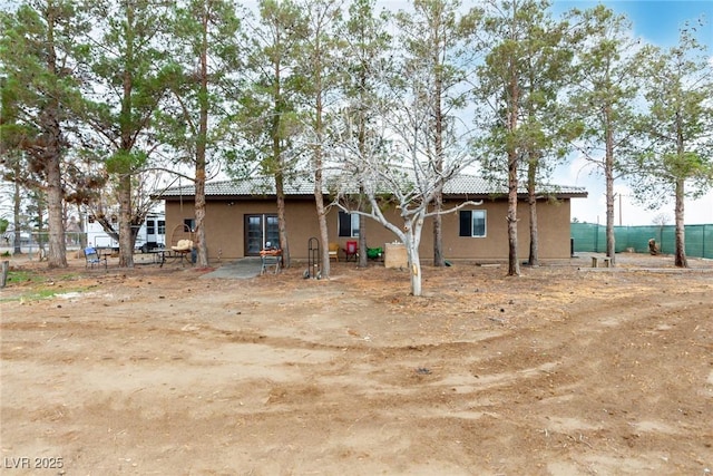 view of rear view of house