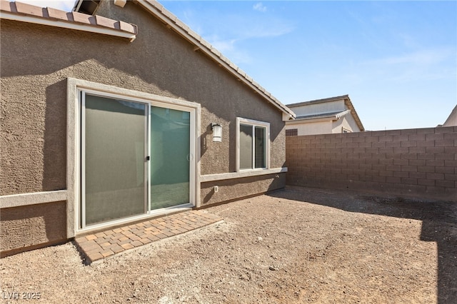 view of rear view of property