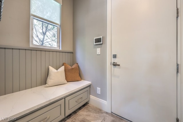 view of mudroom