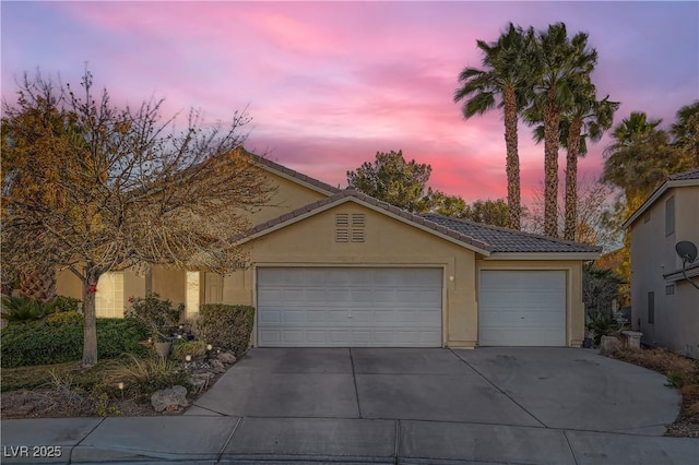 view of ranch-style home