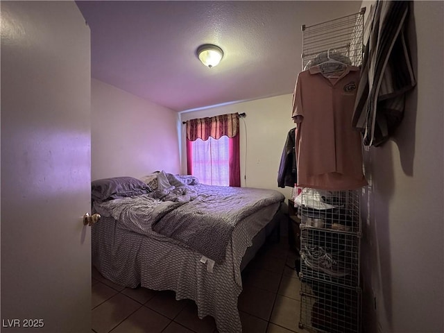 view of tiled bedroom