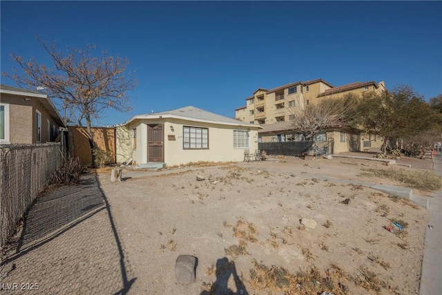 view of rear view of property