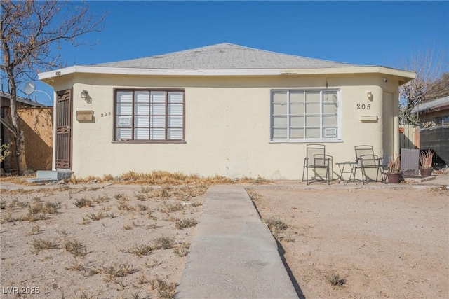 view of rear view of property