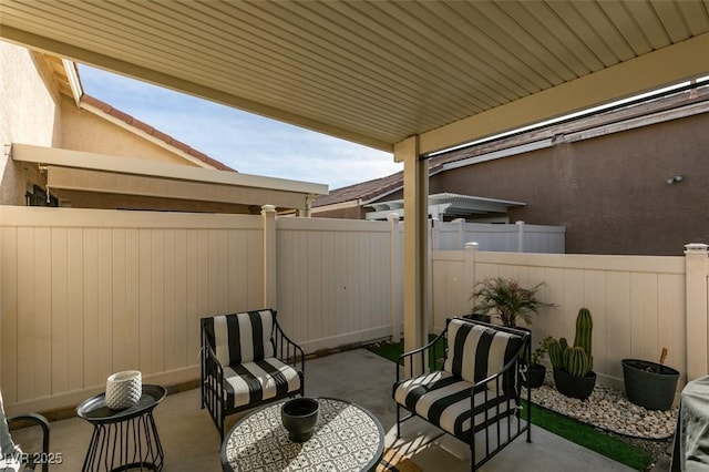 view of patio