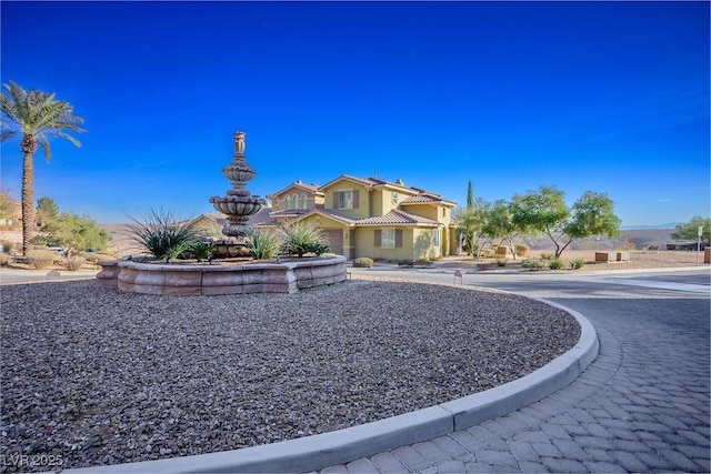 view of mediterranean / spanish-style home