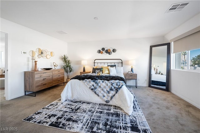 bedroom featuring carpet floors