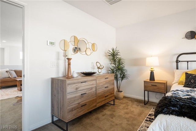 bedroom featuring carpet flooring