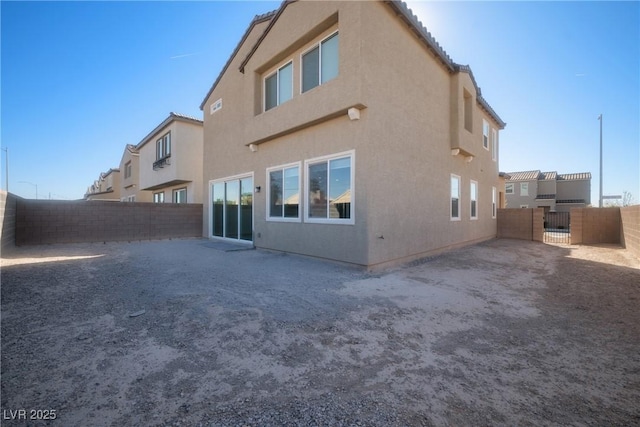 view of rear view of house