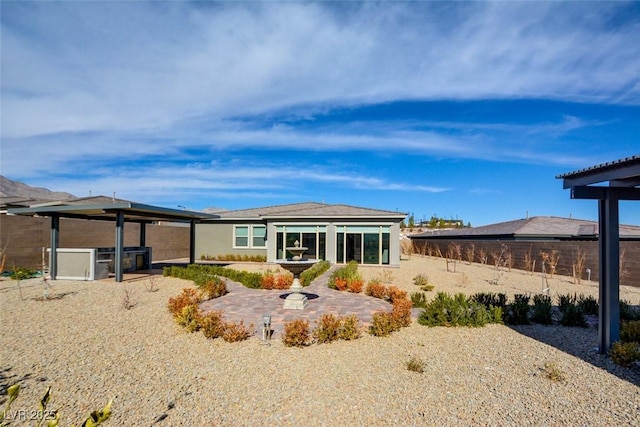 view of rear view of house