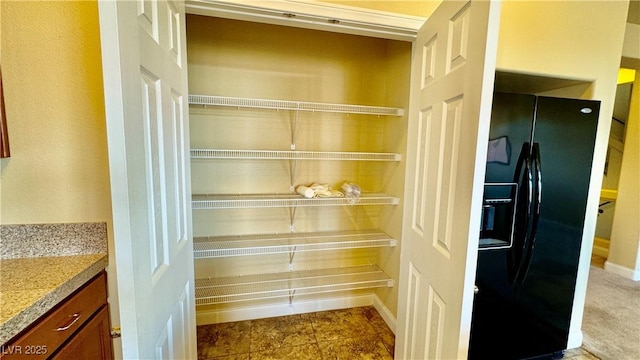 view of pantry