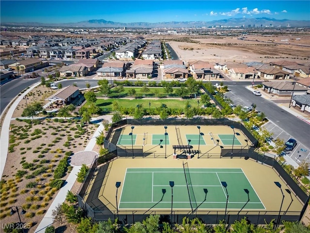 723 Orange Plume Walk Unit 0, Henderson, NV 89011 - bird's eye view with a residential view and a mountain view