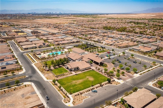 723 Orange Plume Walk Unit 0, Henderson, NV 89011 - drone / aerial view featuring a mountain view