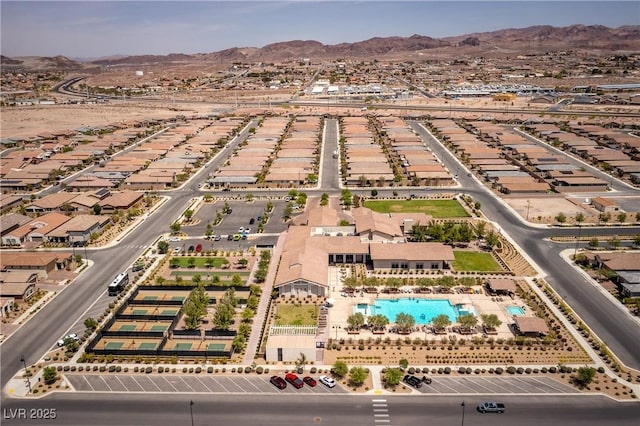 723 Orange Plume Walk Unit 0, Henderson, NV 89011 - aerial view with a mountain view