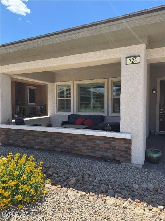 723 Orange Plume Walk Unit 0, Henderson, NV 89011 - back of house featuring stucco siding