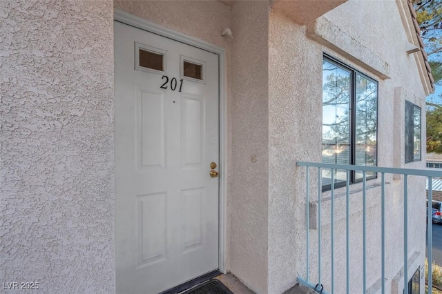 4861 S Torrey Pines Dr Unit 201, Las Vegas, NV 89103 - entrance to property featuring stucco siding