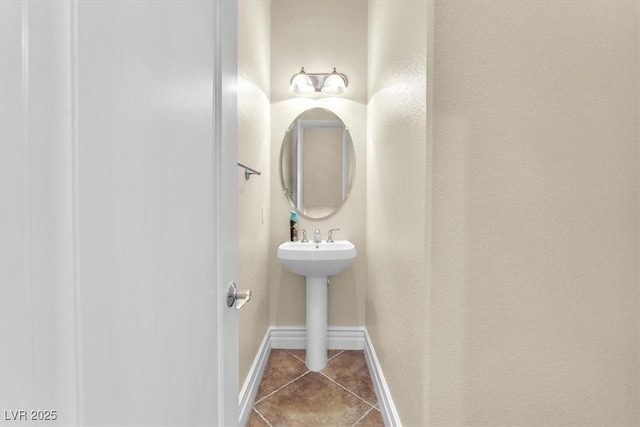 bathroom featuring tile patterned floors