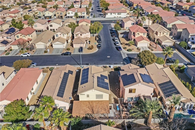 birds eye view of property featuring a residential view