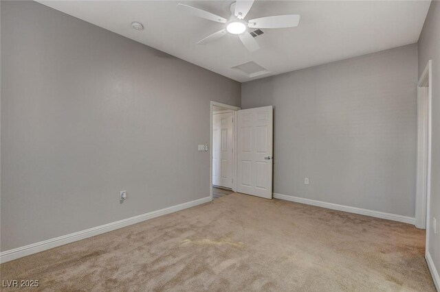 5250 S Rainbow Blvd Unit 2165, Las Vegas, NV 89118 - carpeted spare room with a ceiling fan and a smoke detector
