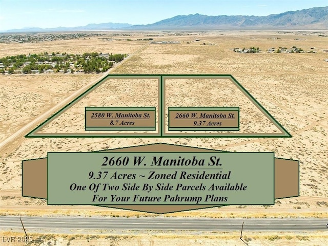 2660 W Manitoba St, Pahrump NV, 89048 land for sale